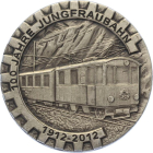 1. August-Taler 2012 - Jungfraubahn